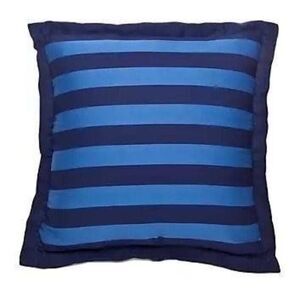 Southern Tide Dock Street Stripe Navy Blue European Pillow Sham